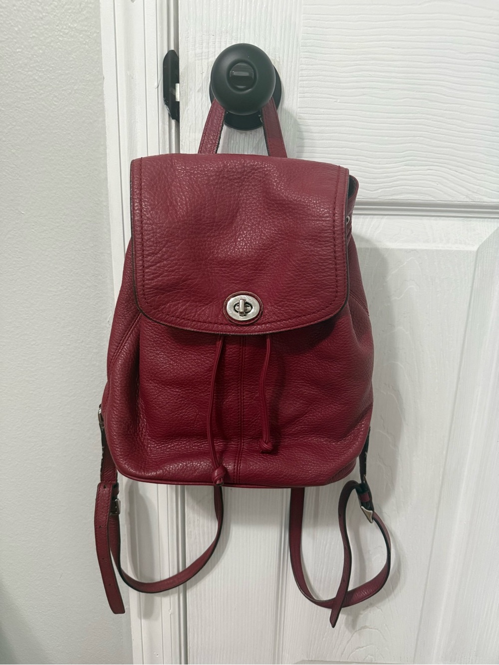 Coach Park Turnlock Drawstring backpack